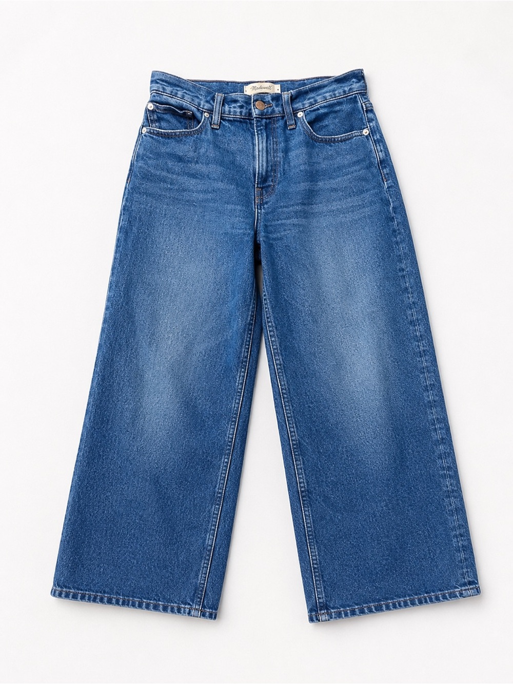 Madewell Wide Leg Jeans 29P Dark Wash Relaxed 90s Denim